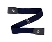 2 Pack No Buckle Free Elastic Belt,Adjustable Invisible Waist Belt