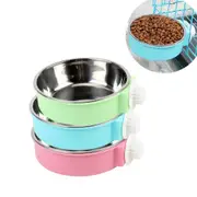 Removable Eco-friendly Hanging Water Food Hanging Pet Feeder Dog Bowl