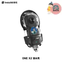 在飛比找Yahoo!奇摩拍賣優惠-適用Insta360 X3全景相機防水殼ONE X2全景相機