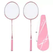 Badminton Rackets Pink Professional Separate Iron Alloy Badminton Rackets