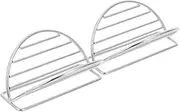 Anneome 2Pcs Stainless Steel Taco Holder Stand Taco Rack for Serving Tacos Sushi Snacks Taco Display for Parties Family Meals Events Even Heat Distribution