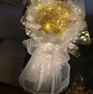 發光紙玻璃紙透明鮮花包裝紙花束 制作材料 防水閃光包裝紙【淘夢屋】