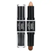wet n wild, MegaGlo, Dual-Ended Contour Stick, Medium/Tan, 0.28 oz (8 g)