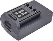 CATTRE Battery Replacement for Wolf Garten Part NO: 4009269304979, 41A20-L650, Li-ion Power Pack 5, Li-ion Power Pack 6, PP5, HTA700 LI-ION Hedge Trimmer, PSA 700