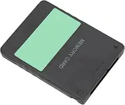 Game Console Memory Card, Small Efficient Plug and Play Game Data Card Stable with McBoot for 8MB 1.966-green Sticker