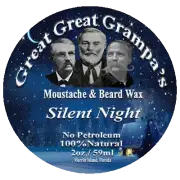 Moustache & Beard Wax - Orange, Bergamot, Balsam Fir, Wintergreen - 3 holds