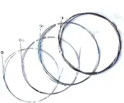 Cello Strings Set 1/2 Solid Steel Core Nickel Alloy Wound Student