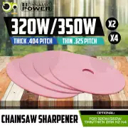320W/350W Chainsaw Sharpener Chain Saw Bench Mount Electric Grinder Disk X2 X4