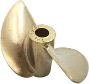 FELUXO 2-Blade Propeller for RC Jet Boat Propeller 36/37/38/40/42/45mm 2-Blade Propeller Internal Dia 4mm 4.76mm Copper Left Right Aluminium Alloy RC Boat Propeller