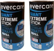 Evercare Giant Lint Roller, Extra Large Sheets Refill, 70 Count (Pack of 2)