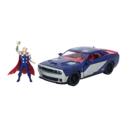 Mighty Thor Thor & 2015 Dodge Challenger SRT Hellcat 1:24 Scale Die-Cast Toy