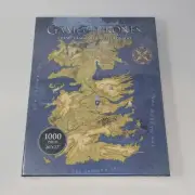 Game Of Thrones Cersei Lannister Westeros Map Puzzle 1,000 Piece New Sealed