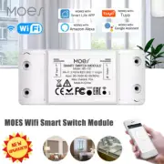 MOES WiFi Smart Switch Module Light Wireless For Alexa Google APP Remote Control