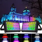 U`King 120W 24LED Wall Wash Light DMX RGBW Strobe Stage Lighting DJ Disco Party