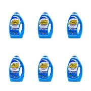 6PK Cold Power 1L Laundry Liquid Advanced Deep Clean Effective Stain Removal