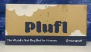 Plufl, The Original Human Dog Bed for Adults, Kids, and Pets! Comfy Plush Large