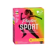 Playtex Sport Tampons Regular Unscented 18 each By Playtex