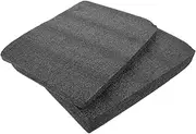 JEWEDECO 2pcs Foam Inserts for Crafts Flexible Foam Padding for Case Packing DIY Projects for Tool Boxes Game Storage