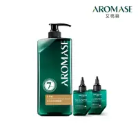 在飛比找momo購物網優惠-【Aromase 艾瑪絲】草本去屑頭皮淨化組(草本去屑洗髮精