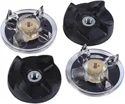 Blade Gears Replacement 2 Base Gear 2 Rubber Blade Gears Spare Parts Mixer Accessories for Magic Bullet 250W Juicer