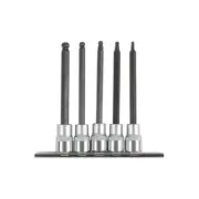 Laser Tools Long Ball End Hex Socket Bit Set 3/8"D 5pc 6765