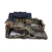 Fishtanks Landscaping Antique Buildings Statue Shrimp Fish Hideouts Cave House