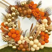 162Pcs Orange Vintage Apricot Balloon Arch Kit Wedding Birthday Party Anniversary Scene Decoration Room Interior Decoration