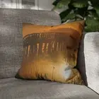 CUSHION COVER PILLOW CASE|CREEPY EERIE SWAMP BRIDGE