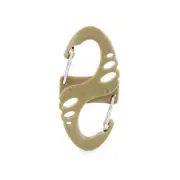 Climbing Hook S Type Carabiner Dual Buckle Keychain Mini Carabiner Buckle MU
