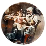 1977 Knowles Norman Rockwell First Limited Edition Collector Plate #24513R