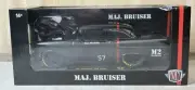 M2 Machines 1:24 scale 1957 Chevrolet 150 Sedan MAJ. BRUISER R128 ERROR!