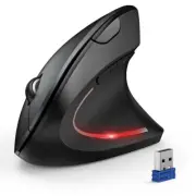 TECKNET Ergonomic Mouse, Wireless Bluetooth Vertical Mouse,