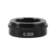0.35X 0.5X 1X 2X Auxiliary Objective Glass Lens M42 Thread For Microscopes C