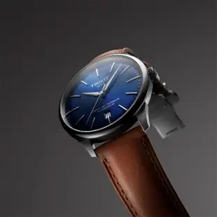 【TISSOT 天梭】杜魯爾系列動力80小時機械錶-39mm 送行動電源(T139.807.16.041.00)