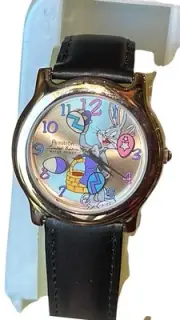 Warner Bros Bugs Bunny Easter egg watch Armitron Limited edition Hong Kong New