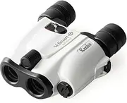 Kenko 031964 VC Smart Compact Anti-Vibration Binoculars, 8 x 21, White, 2-Axis Optical Image Stabilization Mechanism, Water and Oleophobic, Fully Multi-Coated