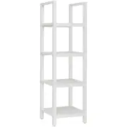 Arven 4-Tier Bathroom Multipurpose Display Storage Shelf - White