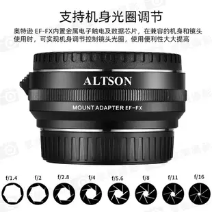 【199超取免運】[享樂攝影]【Altson EF-FX 轉接環】自動對焦 佳能CANON 轉 富士Fuji flim X卡口轉接環 X-T4 X-T3 X-T2 X-Pro3 T-10 X-E3【全壘打★APP下單跨店最高20%點數回饋!!】