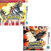 Pokemon Omega Ruby + Pokemon Ultra Sun 3DS Brand New Game Bundle Special [RPG]