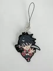 DRIFTERS Anime Toyohisa Shimazu Chibi Character Rubber Keychain Phone Charm