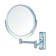 Thermogroup Ablaze Magnifying Mirror Non Lit Wall Mount 1x-10x Chrome R10SM