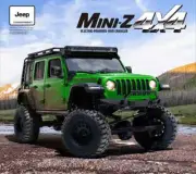 Kyosho RC 1/28 Mini Z JEEP WRANGLER Rubicon UNLIMITED Ready Set -GREEN- *RTR*