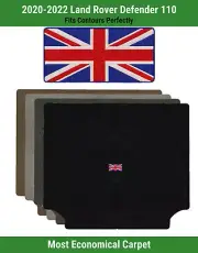 Lloyd Velourtex Cargo Mat for '20-22 Land Rover Defender 110 w/British Flag (for: Land Rover)