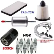 Tune Up Kit Filters Wire Spark Plugs For FORD WINDSTAR V6 3.0L 2000