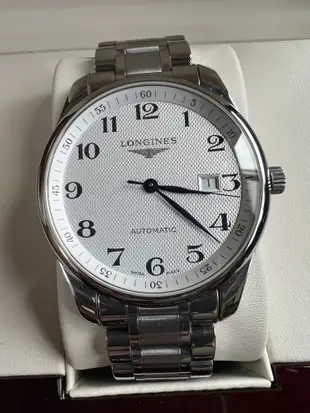 LONGINES 浪琴錶 MASTER 巨擘系列 機械錶 42mm 98%新 AD盒單全