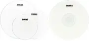 Evans G2 Coated 3-piece Tom Pack - 10/12/16 inch + Evans B14HW Value Bundle