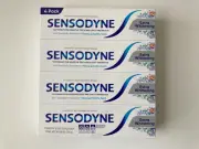 4 Sensodyne extra whitening toothpaste 6.5 oz each Lot Set 02/2026