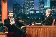 Actor Alec Baldwin On Leno 1995 Old Television Photo