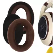 Geekria Velour Replacement Ear Pads for Sennheiser HD515 Headphones (Brown)