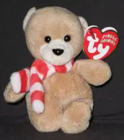 TY CHILLSY the BEAR JINGLE BEANIE BABY - MINT with MINT TAGS